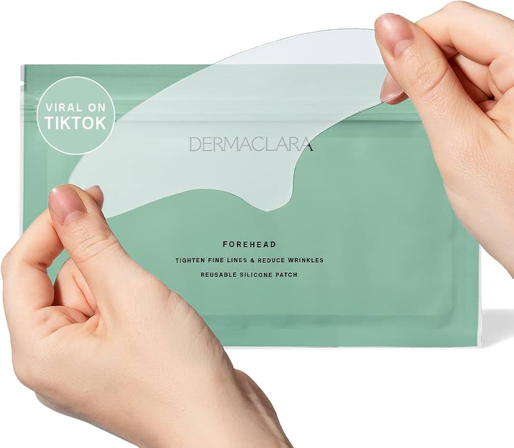 Dermaclara Forehead Wrinkle Patch - Silicone Fusion Treatment Forehead Patches for Wrinkles & Fin... | Amazon (US)