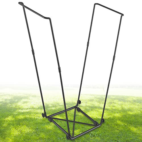 FEED GARDEN Trash Bag Holder, Outdoor Metal Leaf Bag Holder Stand, Garbage Bag Frame Holder for 30-45 Gallon Bags for Leaves, Camping, Yard Weeding, Lawn Party | Amazon (US)