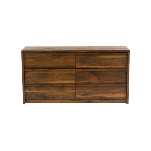 Sauder Harvey Park Collection 6-Drawer Dresser Grand Walnut 420946 - Best Buy | Best Buy U.S.