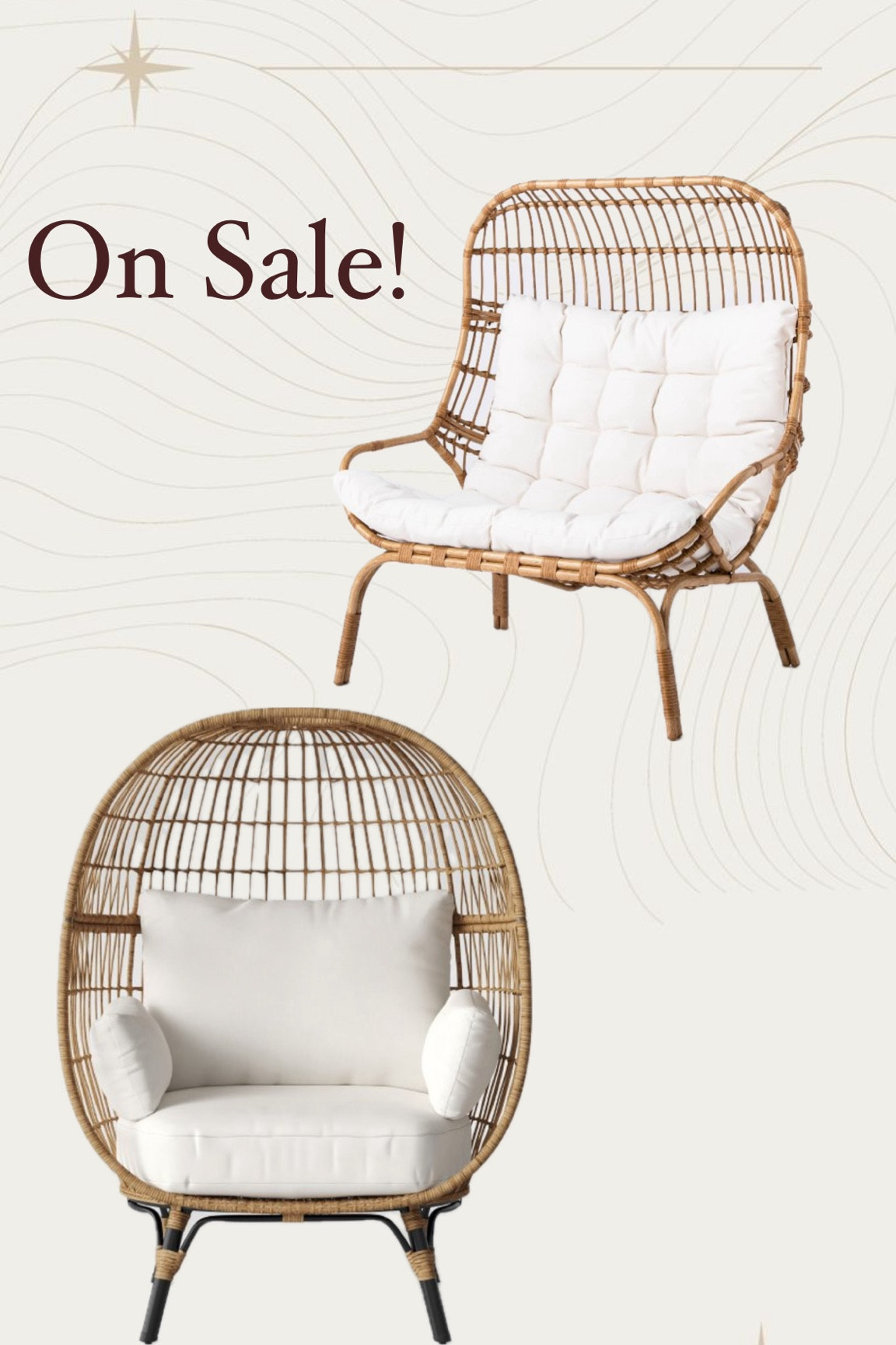 Viral Patio Egg Chairs on sale at Target!

#LTKSeasonal #LTKsalealert #LTKhome