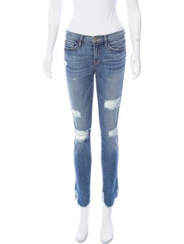 Frame Denim Jeanne Skinny Jeans | The Real Real, Inc.