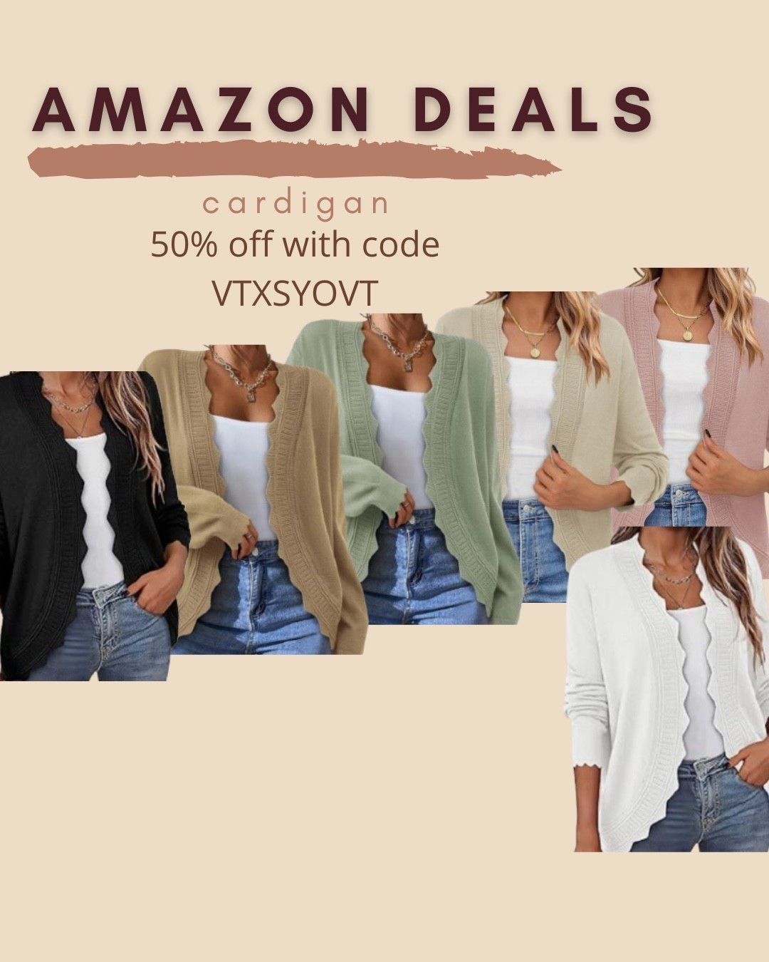 $10 ends 3/31

Amazon fashion
Amazon deals
Cardigan


#LTKSaleAlert