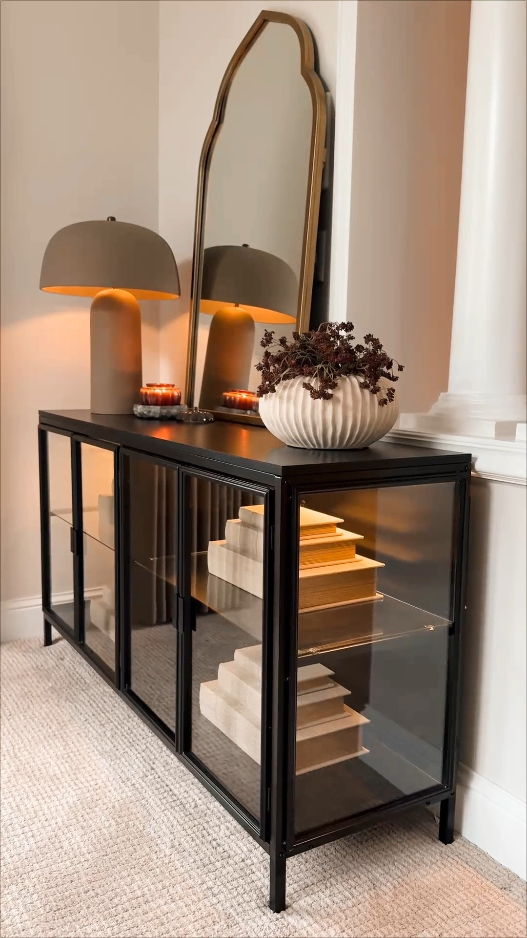 We all have one, the dreaded ugly corner we pretend doesn’t exist. Today I’m making mine pretty! Did you know The Home Depot has a huge selection of home decor & furniture items online? I found the most gorgeous display cabinet with LED lights at a price you won’t even believe. During Fall Decor Days you can get up to 50% off select home decor, bath and furniture online at The Home Depot now through 9/22. There’s only 5 days to save so make sure you don’t miss out!
@homedepot #homedepot #homedepotpartner #falldecordays

#LTKSaleAlert #LTKHome #LTKdayinmylife