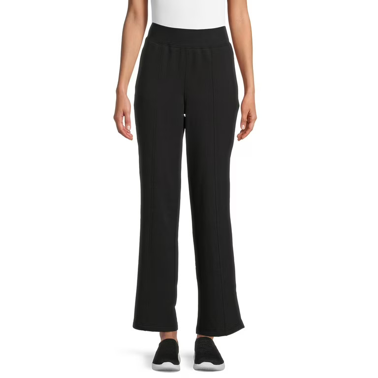 Avia Women’s Athleisure Plush Fleece Pants, 31" Inseam, Sizes XS-3XL | Walmart (US)