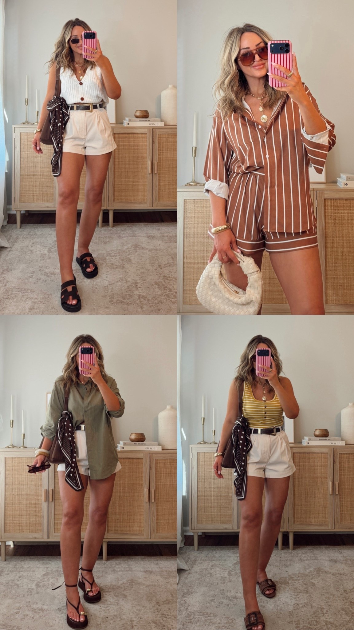 amazon spring haul: spring outfit ideas! wearing a size M in almost everything. size down in the yellow tank! for anything vici LEANN35 saves $$! amazon outfits, spring outfits amazon fashion @amazon #founditonamazon 

#LTKootd
