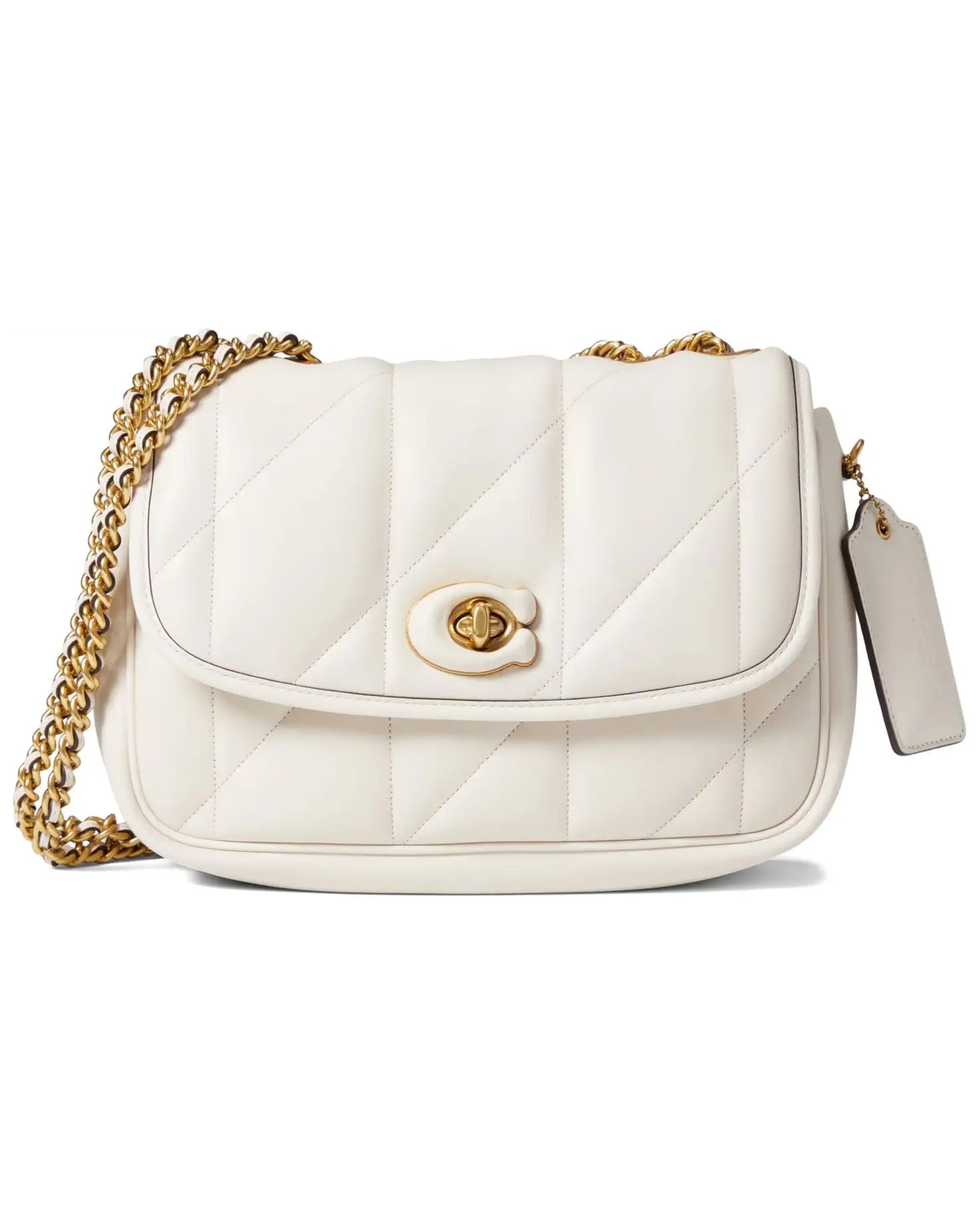 COACH Quilted Pillow Madison Shoulder Bag | Zappos