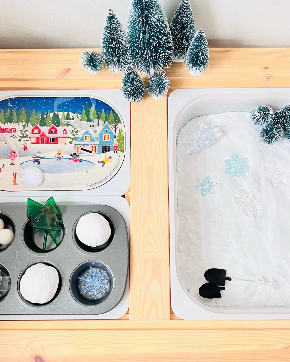 Winter sensory setup with Floof! 

Winter wonderland, kids activity, Flisat table, kids activities, winter play, playroom, kids, fun with kids, activities for kids, sensory play, sensory fun 

#LTKHoliday #LTKkids #LTKSeasonal