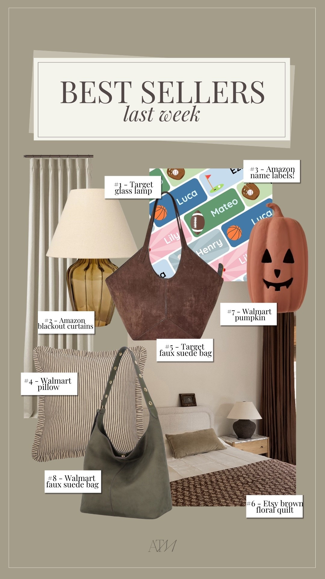 Best sellers last week!

best sellers, home finds, affordable home finds, walmart home, target fashion, walmart fashion, walmart deals, amazon kids, amazon finds 

#LTKFindsUnder50 #LTKSeasonal #LTKHome