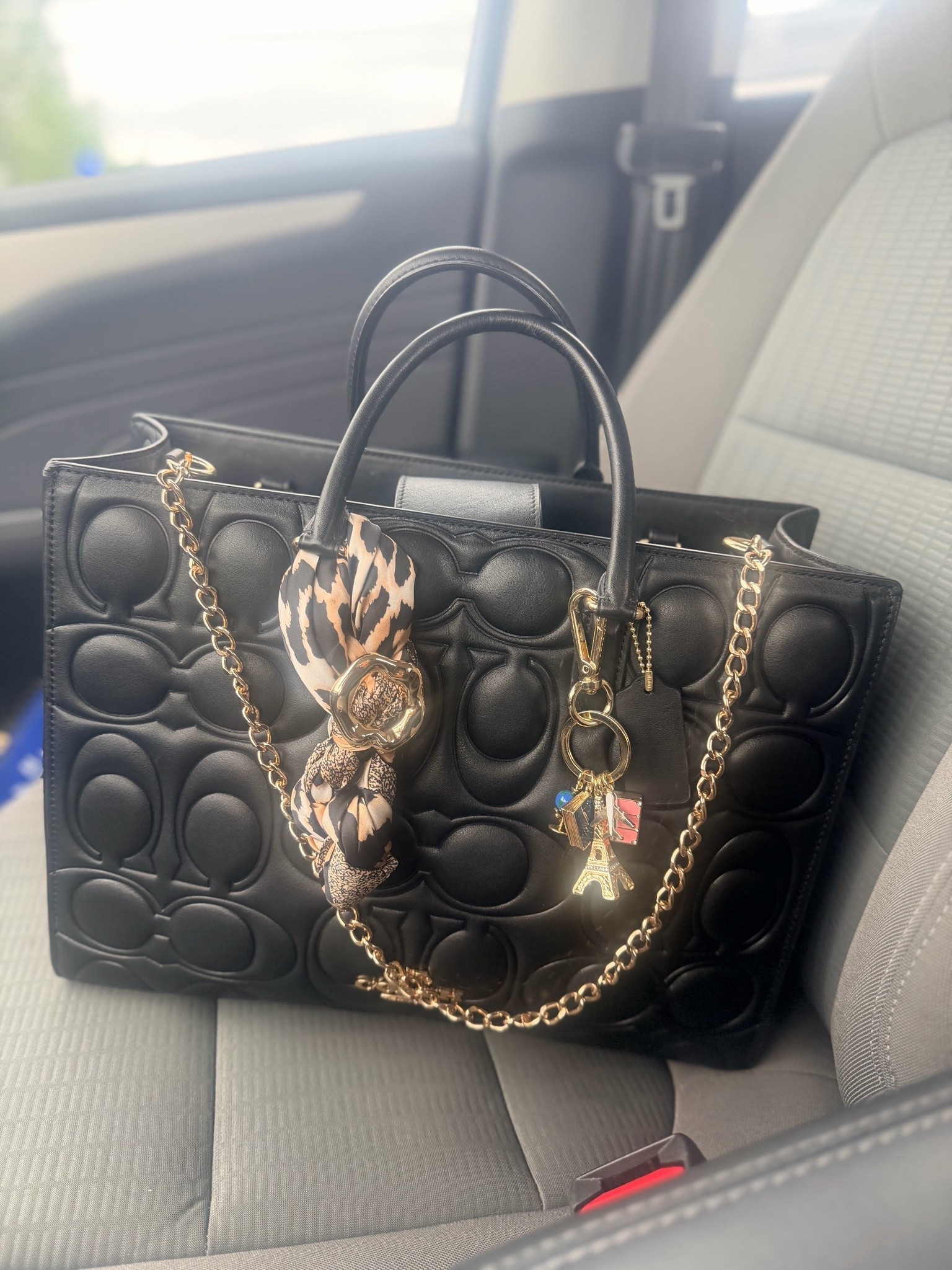 Carry the bag! Mine always ride shotgun with me.

#LTKootd #LTKMothersDay #LTKvlog