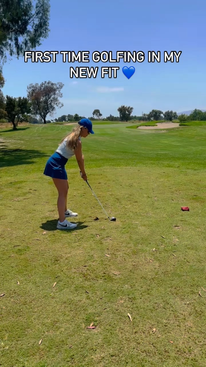 Going fore it all in my new fit 💙

#golf #golffit #outfit #cute #skirt #skort #golfoutfit #abercrombie

#LTKVideo #LTKfindsunder50 #LTKActive
