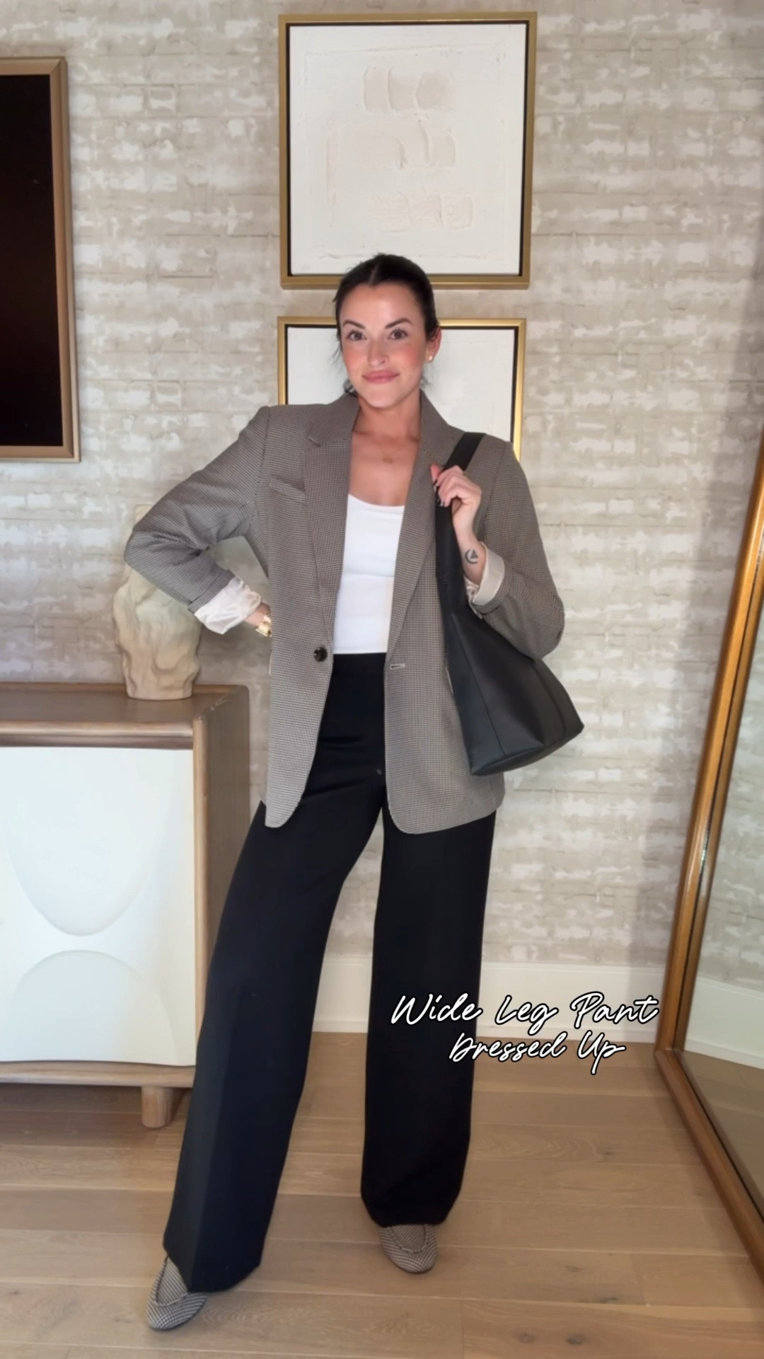 Ponte Wide Leg Pants styled 2 ways @spanx #spanxpartner New customers use TIABXSPANX for 15% off 

#LTKgrwm #LTKWorkwear #LTKSaleAlert