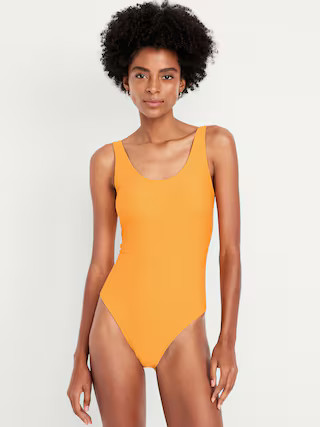 Matte One-Piece Swimsuit | Old Navy | Old Navy (US)