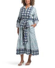 Flounce Printed Maxi Dress | TJ Maxx