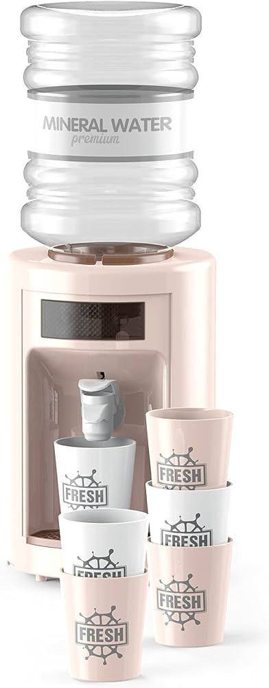 Mini Water Cooler Dispenser Toy,Small Desk Top Cute Water Dispenser for Bedroom,Toy Drink Machine... | Amazon (US)