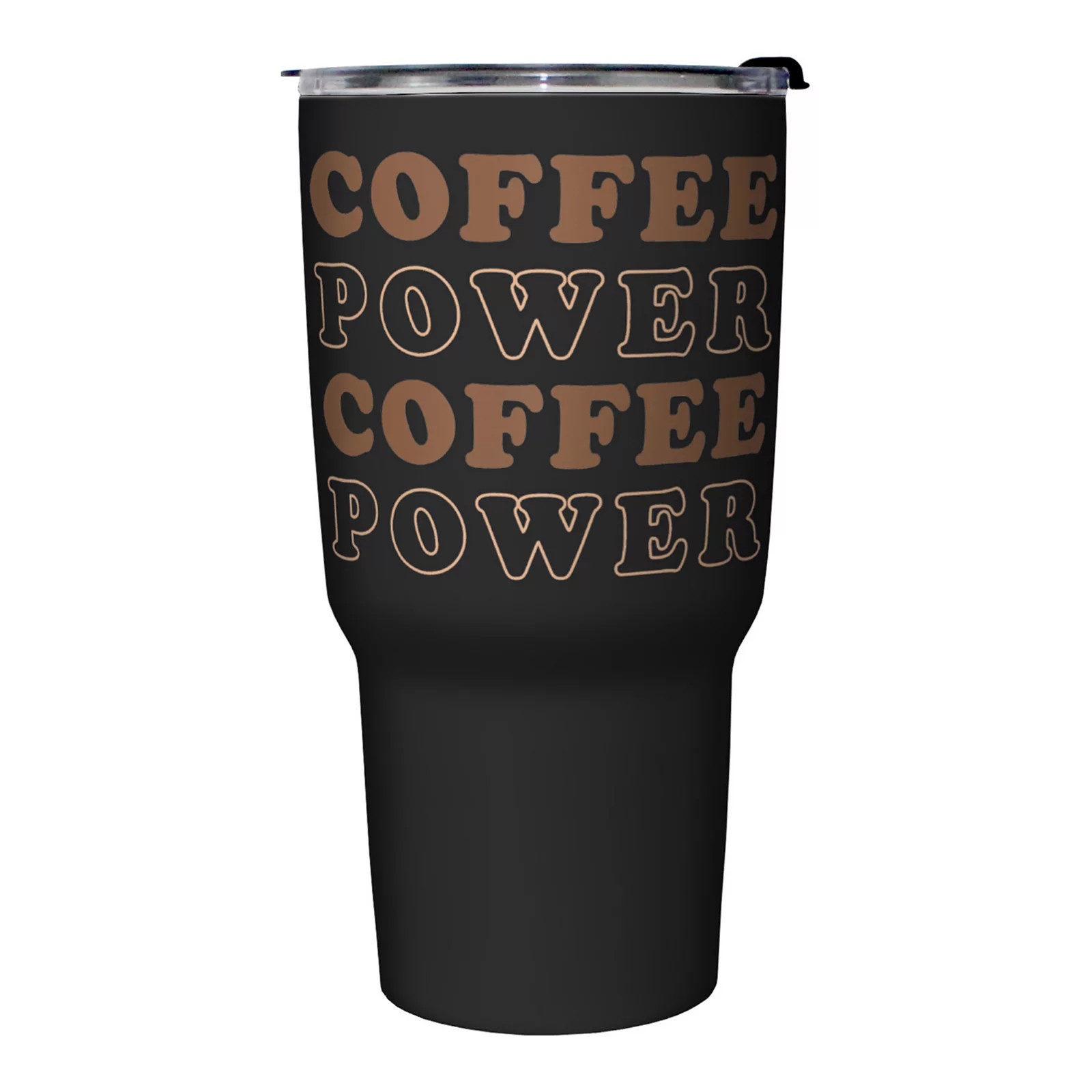 Coffe Power Lightning Stainless Steel Travel Mug, Black | Kohl's