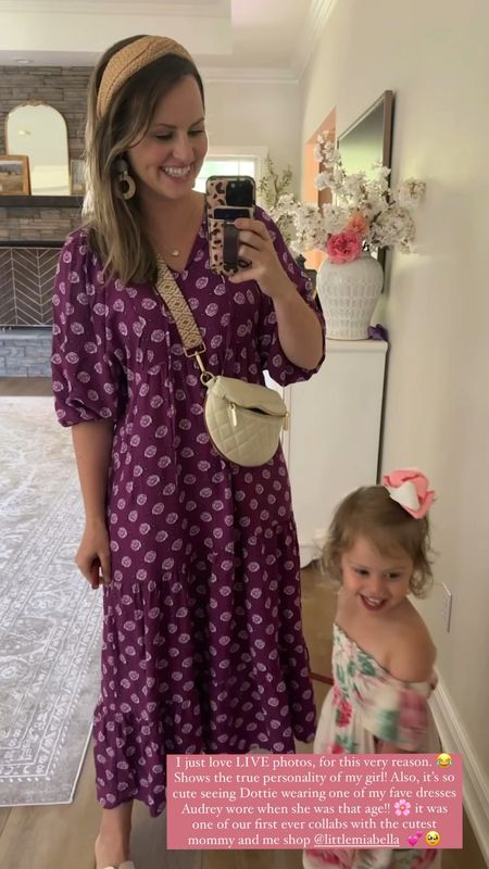 Amazon dress find: The easiest throw on and go dress. Perfect for church, vacation, travel outfit, baby shower outfit, etc! 

Amazon fashion, crossbody bag, quilted belt bag, Church dress, boho dress, casual dress, mommy and me outfits, summer outfits, summer dress, slide on sandals, rattan headband 

#LTKFamily #LTKSeasonal #LTKVideo