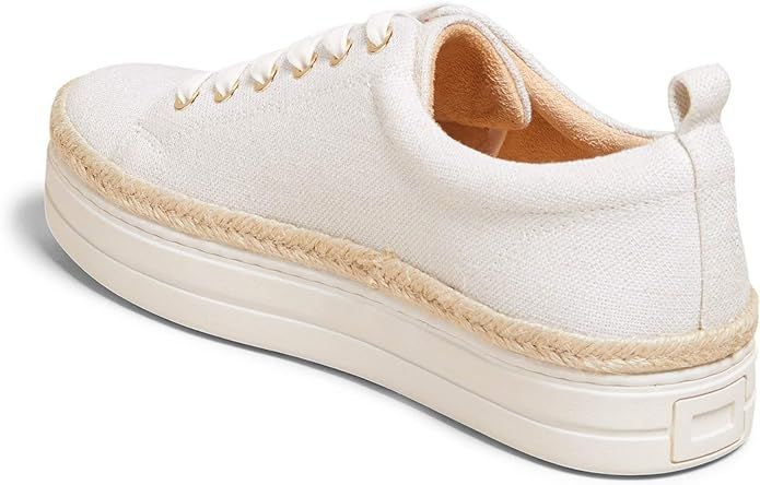 Jack Rogers Women's Mia Platform Sneaker, White/Gold, 5 | Amazon (US)