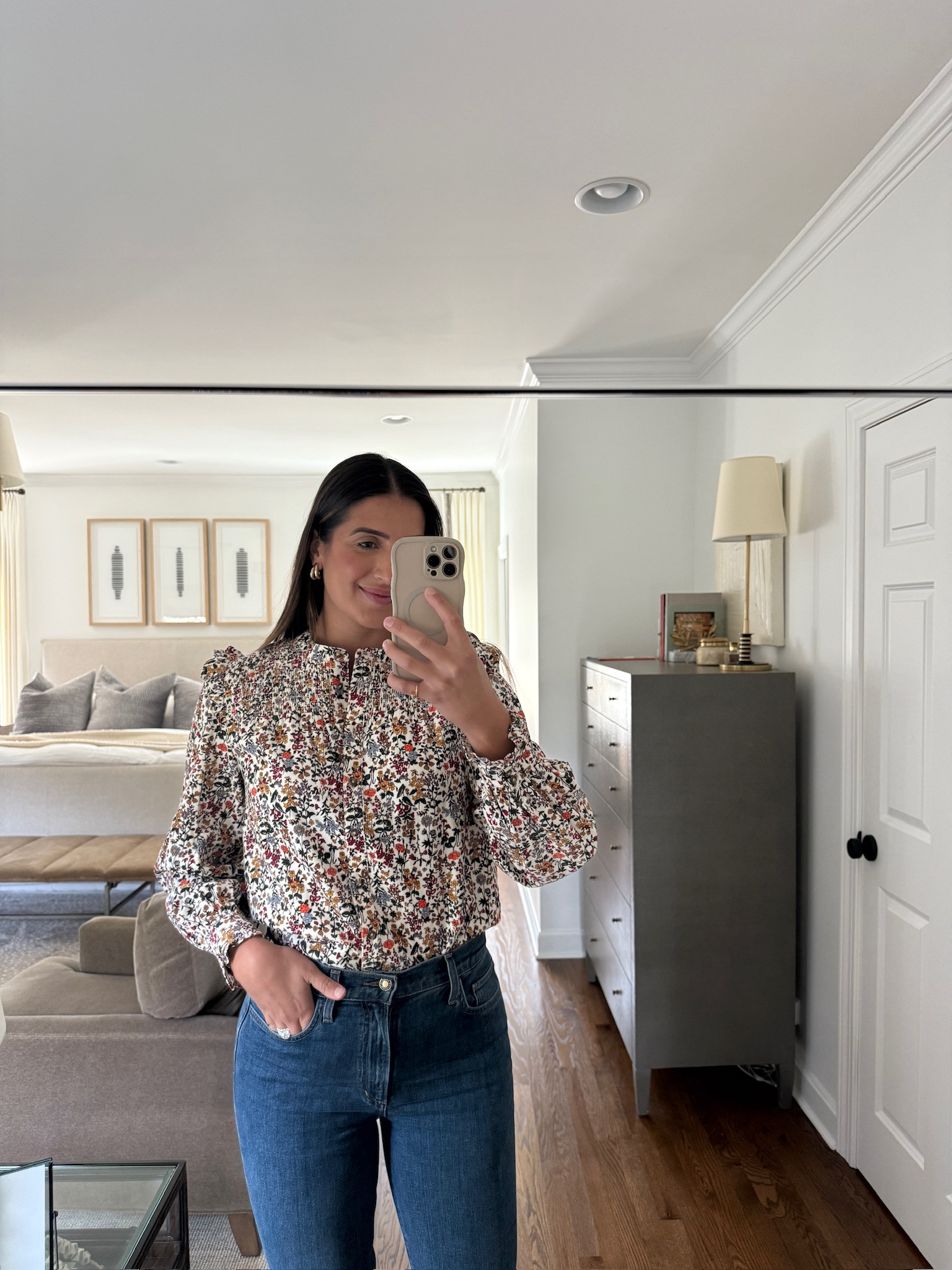 The ruffles 🤩

Boden, boden tops, tops for fall, cardigans, fall long sleeve, Cleo Bella top, floral top, mom style, Valentina jeans, favorite daughter, Grace White

#LTKOver40 #LTKStyleTip #LTKSeasonal