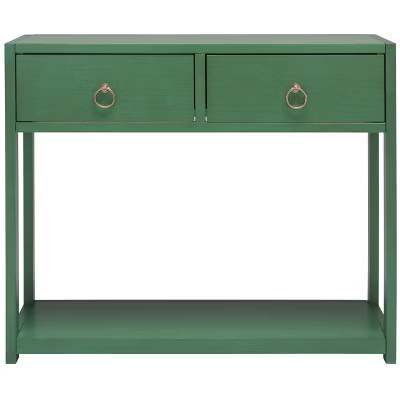 Sadie Console Table - CNS9200C - Green - Safavieh | Target