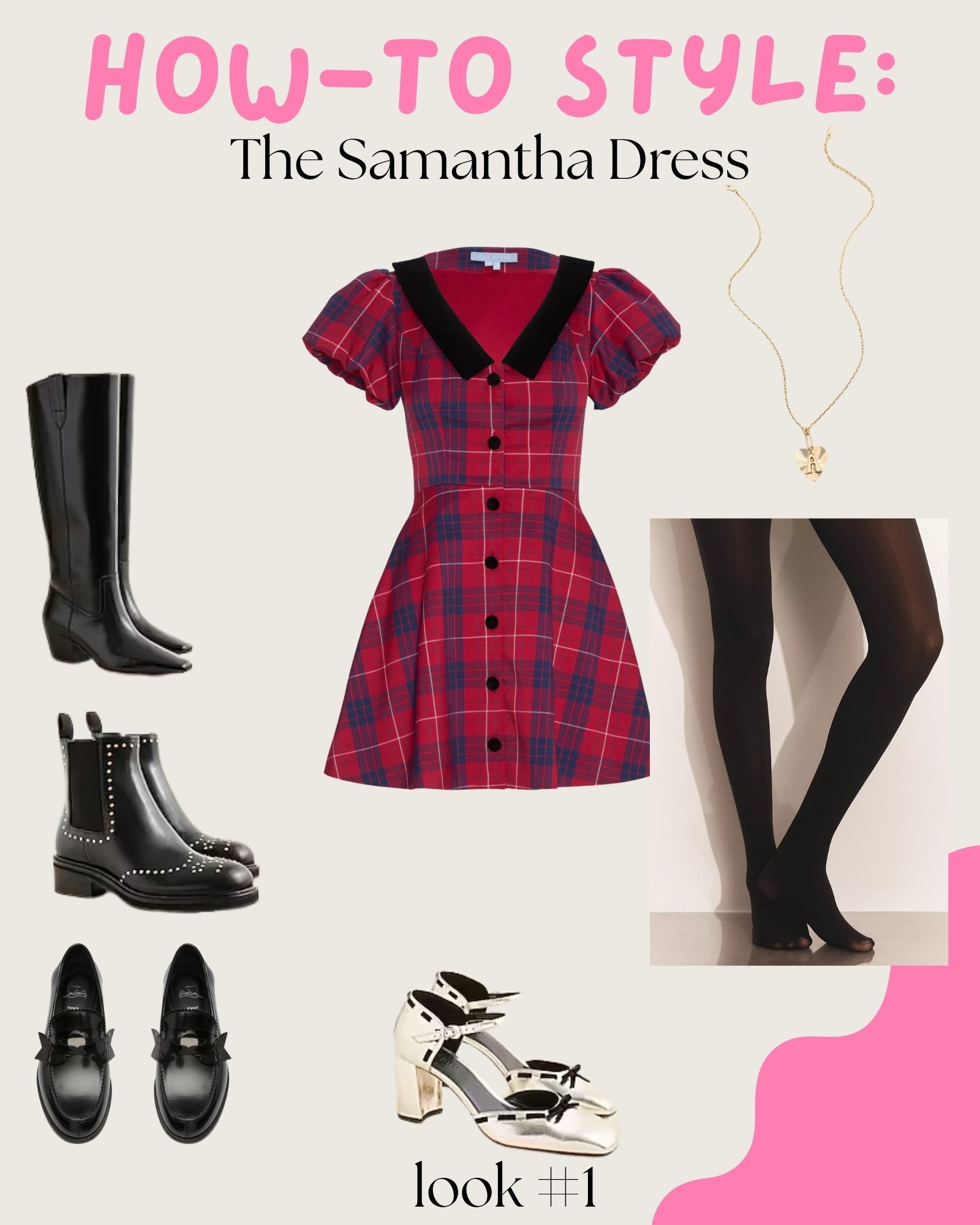 Do you have your holiday photos scheduled? Ours is coming up next weekend. I am finalizing our outfits now. 🫣

Everyone has a holiday dress in their closet. You can give it second life by updating the styling. Here are four different outfit ideas with The Samantha Dress from Hill House Home. 🎄

Look one is perfect for a holiday party, holiday photo, or church service. ✨

#LTKHoliday #LTKSeasonal #LTKStyleTip