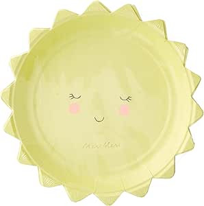 Meri Meri 157042 Plate, Small, Yellow | Amazon (US)
