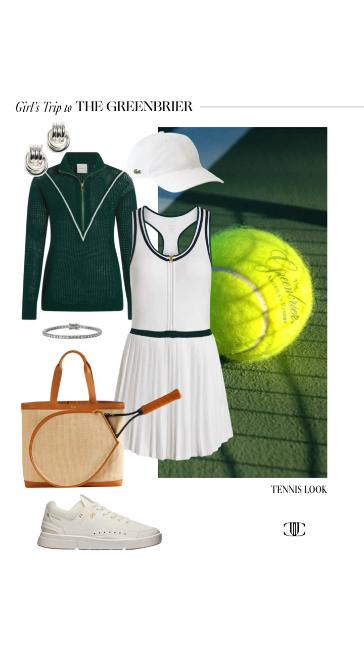 Girls’ Weekend at The Greenbrier 💚✨
From dinner at Prime 44 West to cocktails and mahjong in the Colonial Lounge, this edit covers every moment of a perfectly planned getaway. I’m sharing polished looks for golf, tennis, swim, and even equestrian activities—plus chic evening outfits that feel right at home at this iconic resort.

Save this for your next girls’ trip and tap to shop every look for a stylish stay at The Greenbrier. 💚

#LTKStyle #GirlsWeekend #TheGreenbrier #ResortStyle #TravelStyle #PreppyChic #WhatToWear 

#LTKootd #LTKOver40 #LTKTravel