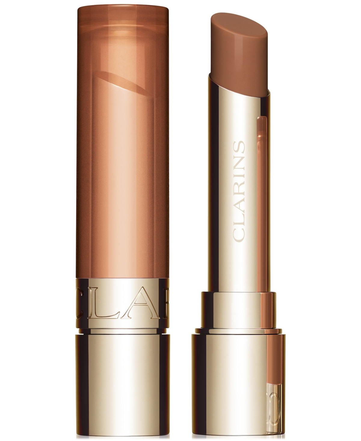 Clarins Hydrating Peptide & Plumping Lip Oil Balm - 04 Almond | Macy's