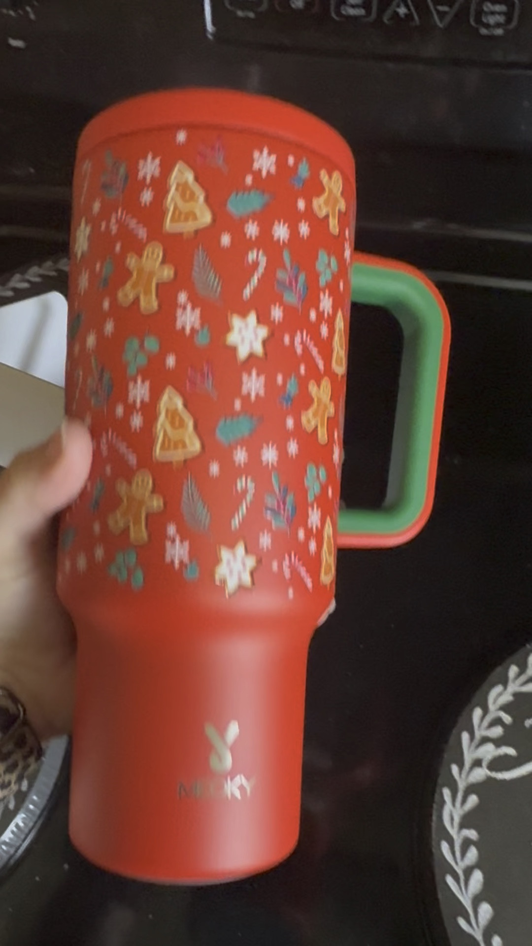 I’m a sucker for new tumblers especially ones that keep my water cold!!! This tumbler is Christmas but is perfect for my grandma who loves gingerbread cookies! We will be gifting it to her! I have a pink one coming for me!!! These guys are leak proof when the straw is out too which is awesome! 

#LTKhome #LTKfamily #LTKVideo