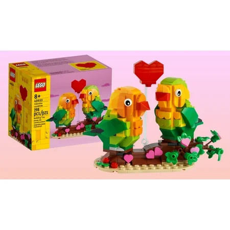 LEGO Valentine Lovebirds 40522 Building Toy Set; for Kids, Boys and Girls Ages 8+ (298 Pieces) | Walmart (US)