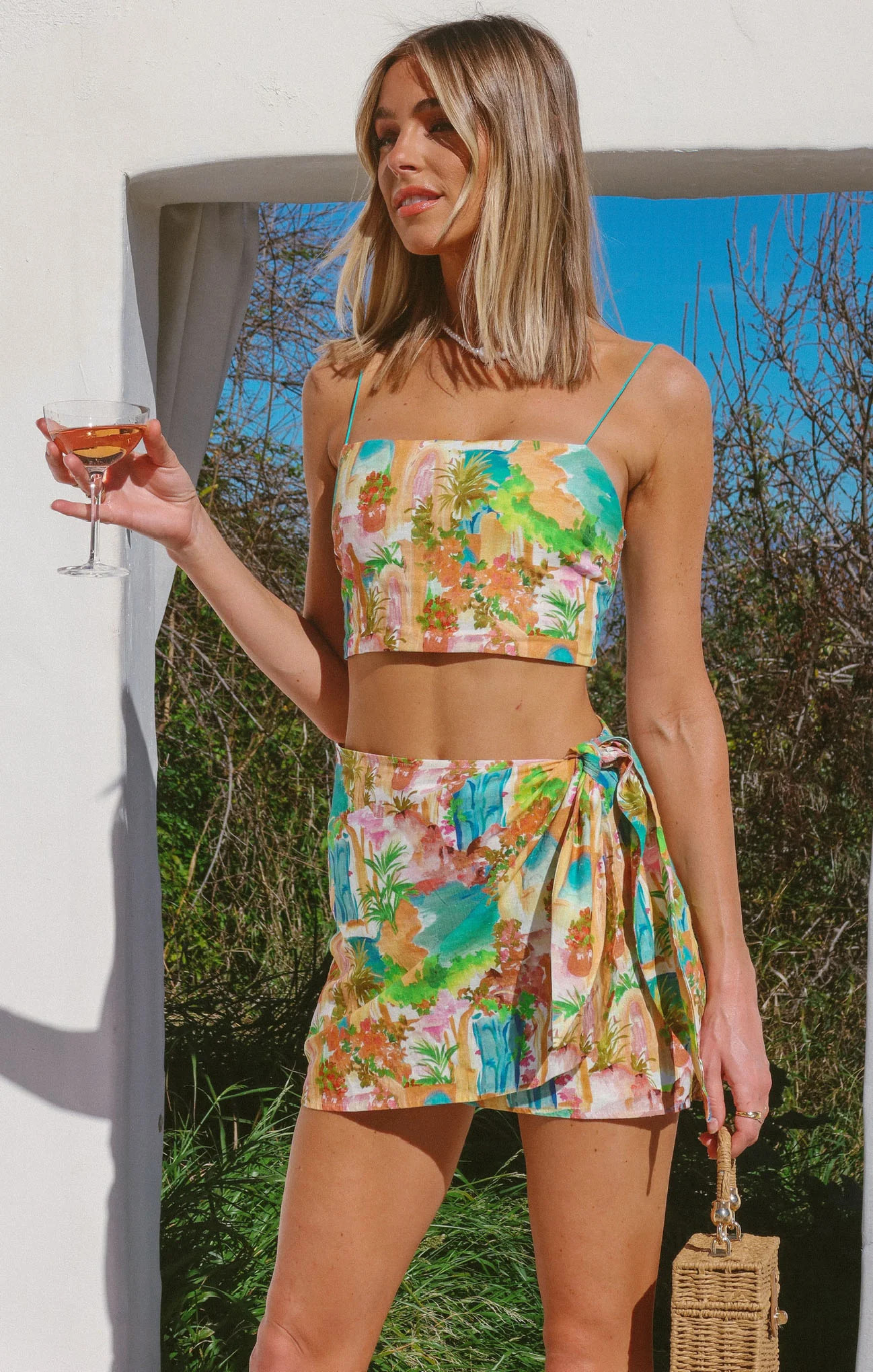 Tula Top ~ Palermo Spritz Linen | Show Me Your Mumu