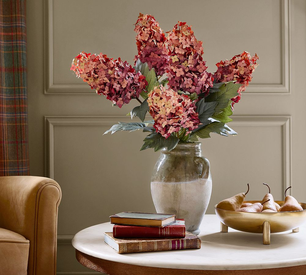Faux Oversized Cone Hydrangea Bundle | Pottery Barn (US)