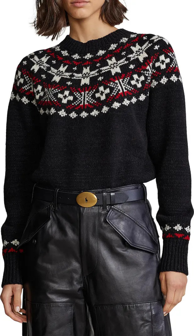 Fair Isle Wool Blend Sweater | Nordstrom