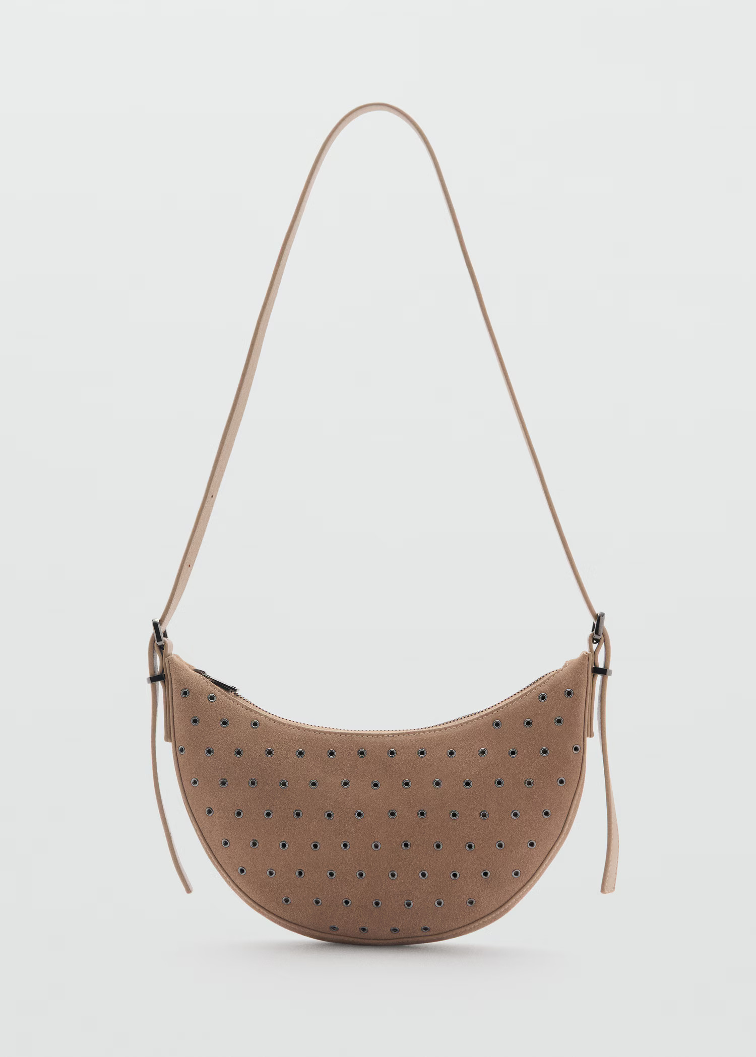 Oval leather bag | Mango (US/MX/AU)