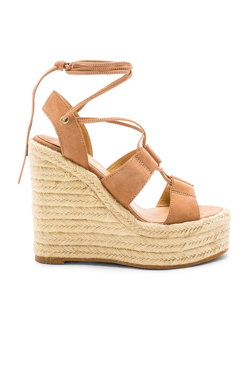 Biba Wedge in Caramel Phoenix | Revolve Clothing (Global)