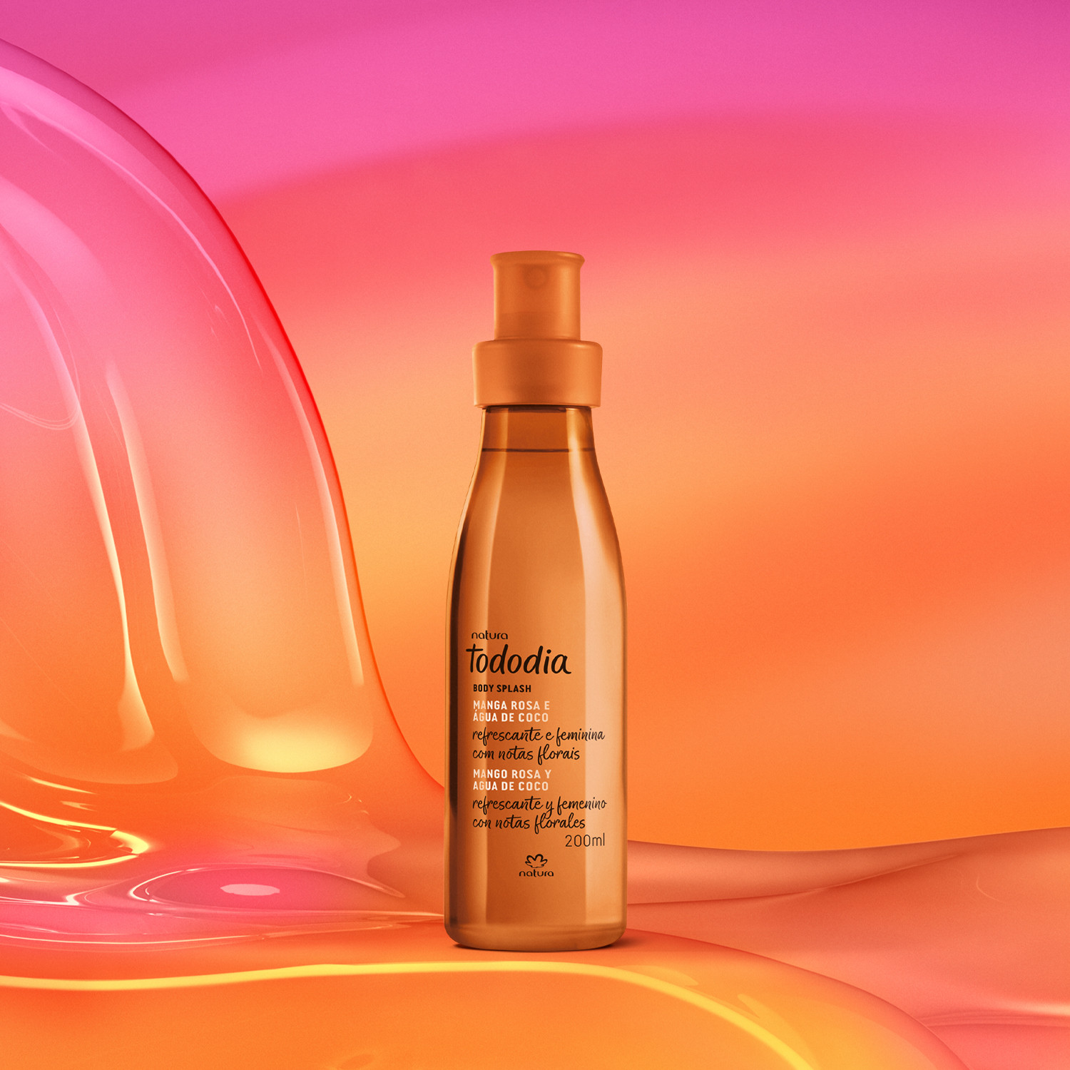 Tododia Manga Rosa e Água de Coco Body splash Desodorante Colônia | Natura BR