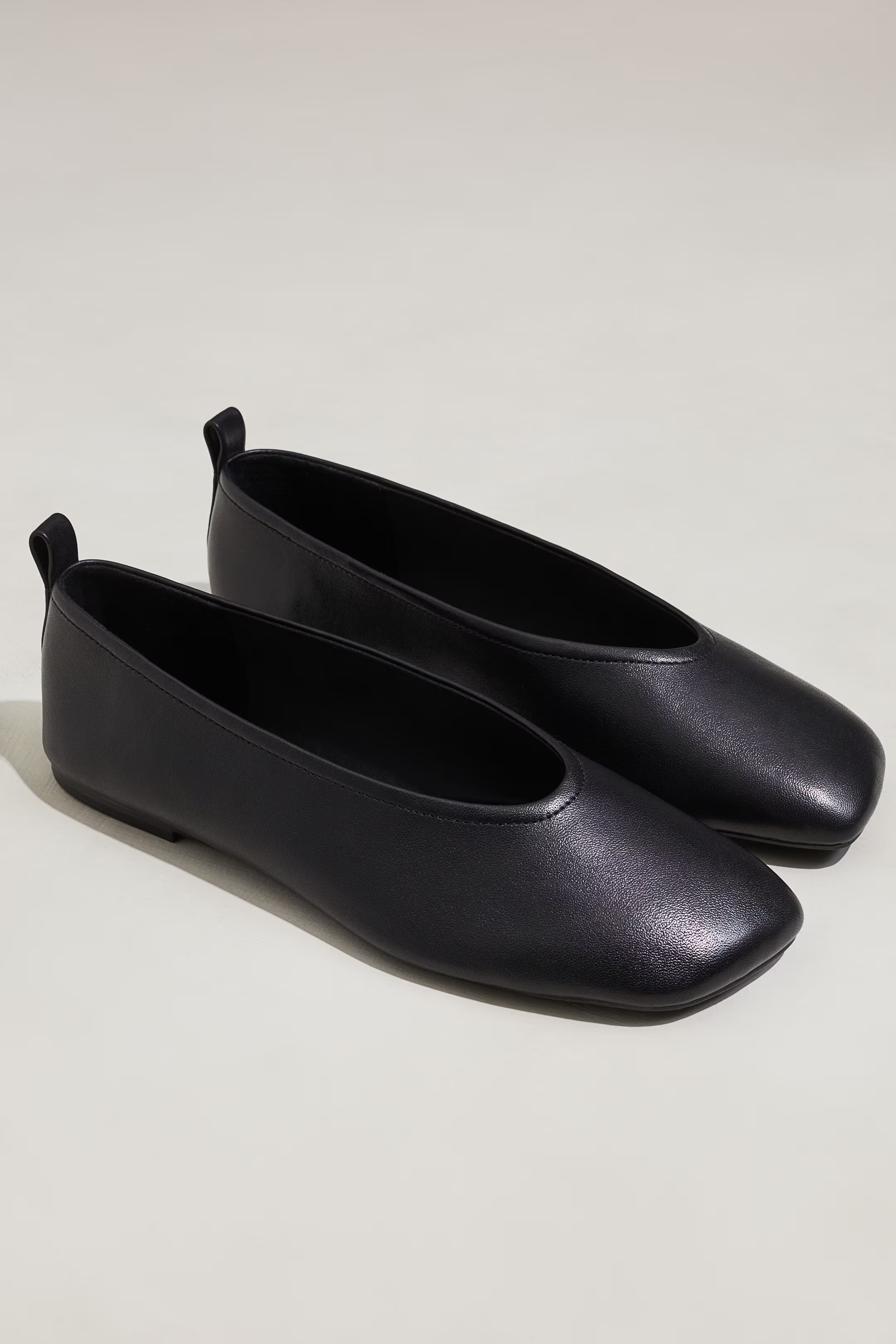 Leather ballet pumps | H&M (UK, MY, IN, SG, PH, TW, HK)