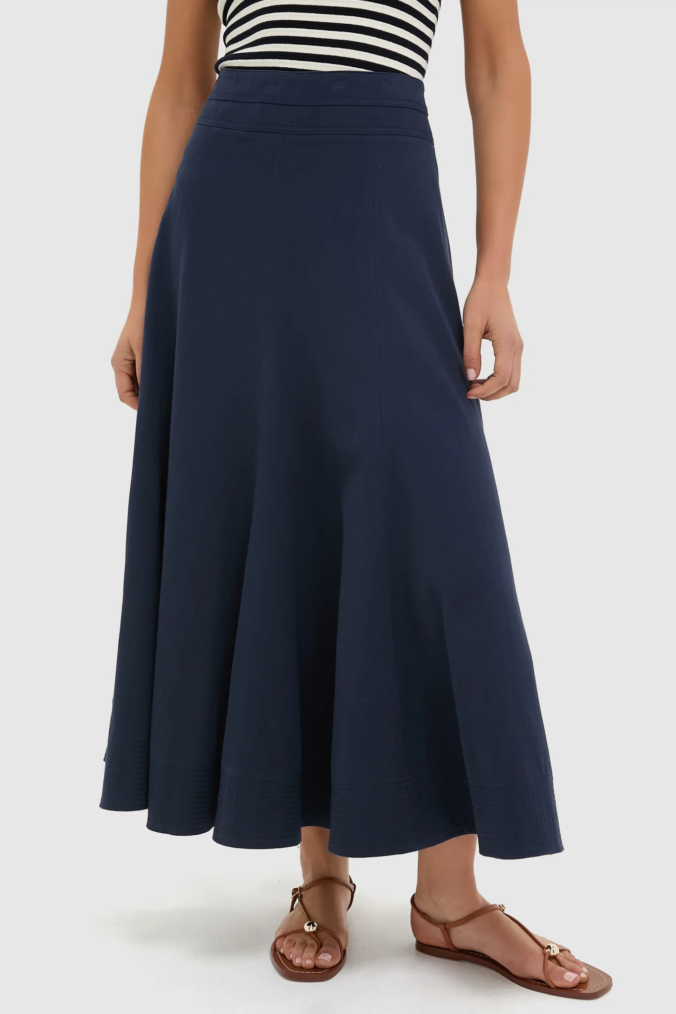 Navy Brynn Skirt | Tuckernuck (US)