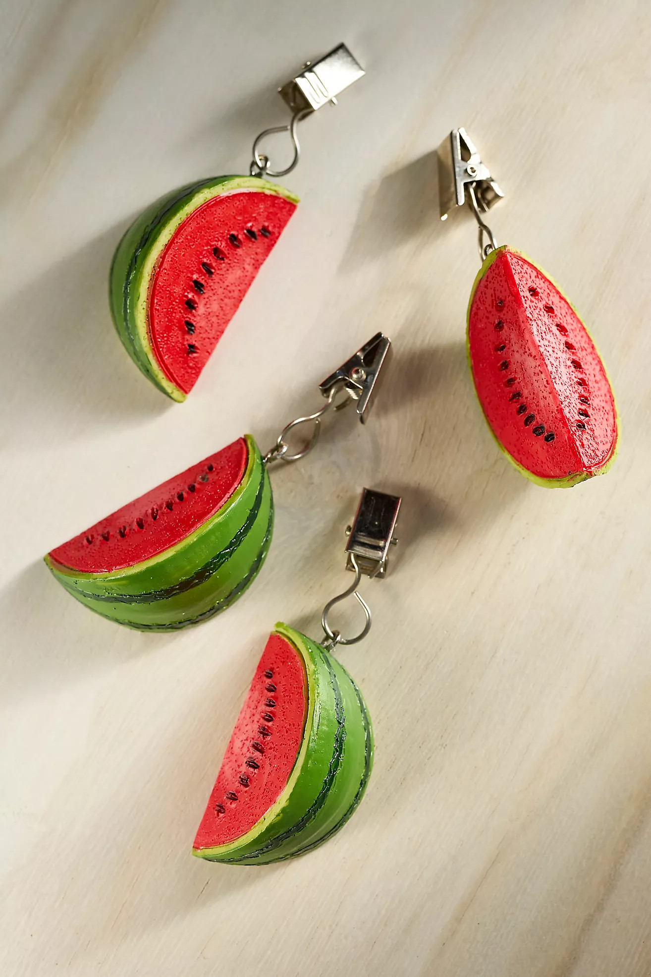 Watermelon Tablecloth Weights, Set of 4 | Anthropologie (US)