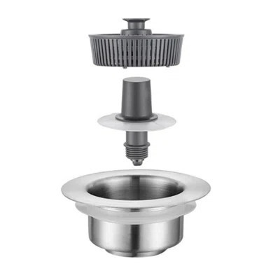 Durable Press Type Bouncing Core Design Sink Stainless Steel Strainer Sink Filters | Wayfair North America