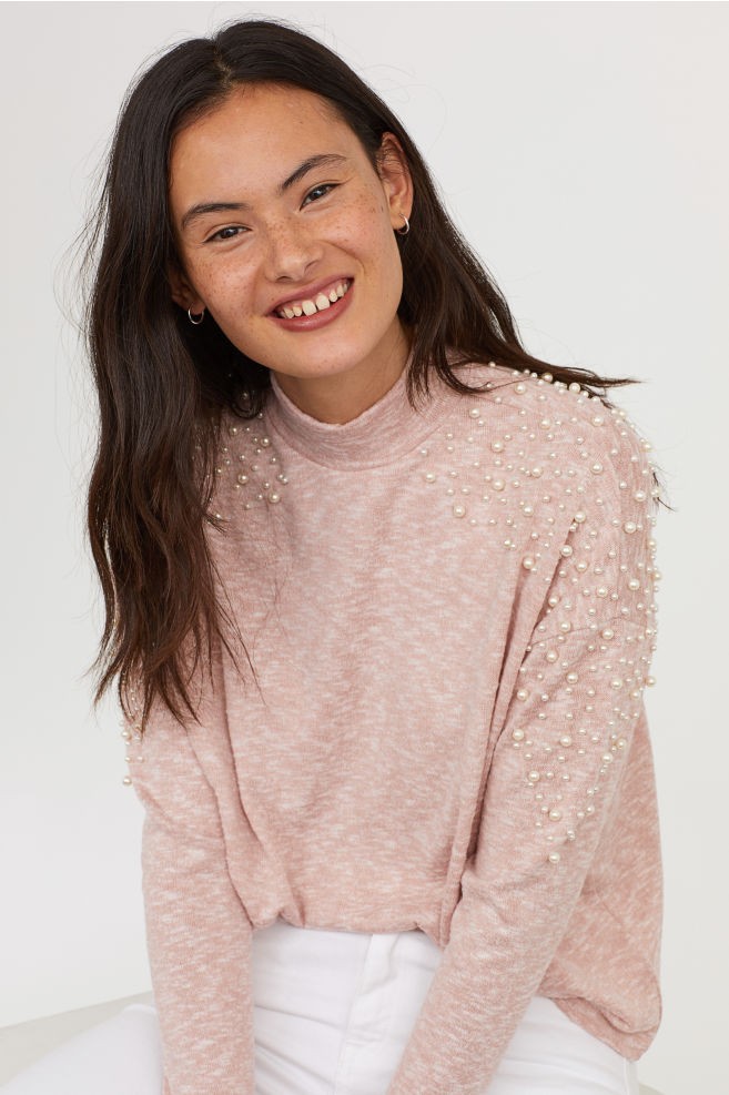 Beaded Sweater | H&M (US + CA)