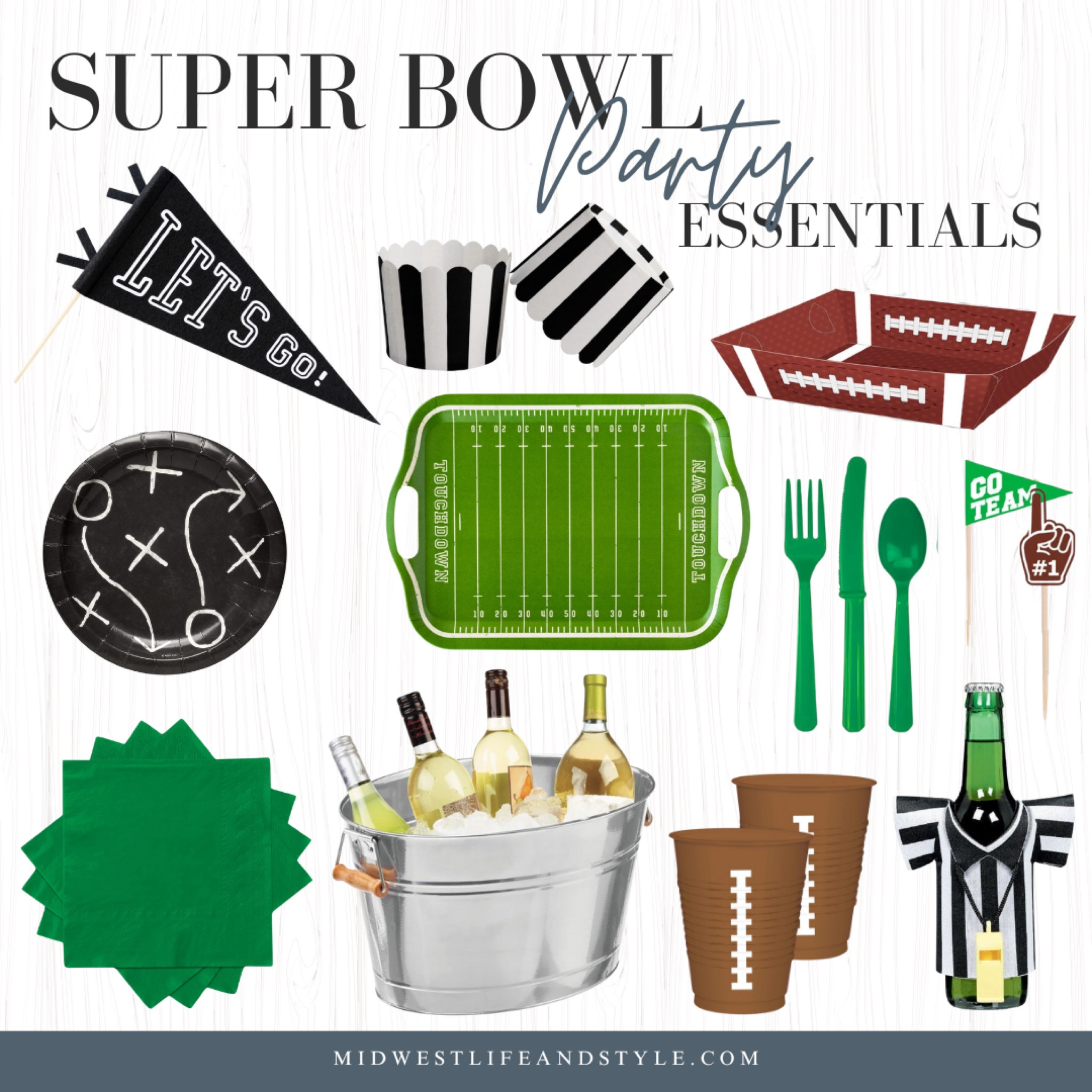 Gear up for the big game with these Super Bowl party essential supplies! 

#LTKHome #LTKParties #LTKSeasonal