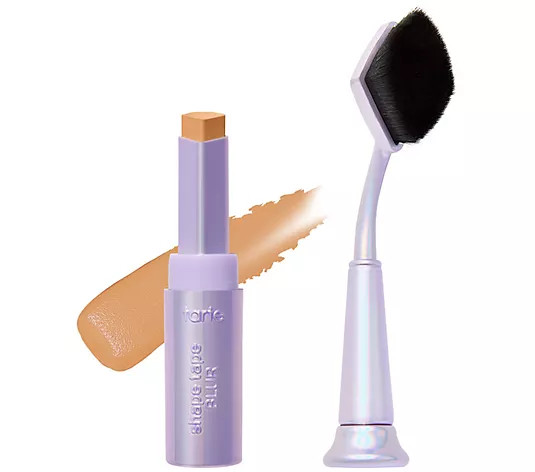 tarte Shape Tape Blur Hydrating Concealer Stick with Brush | QVC