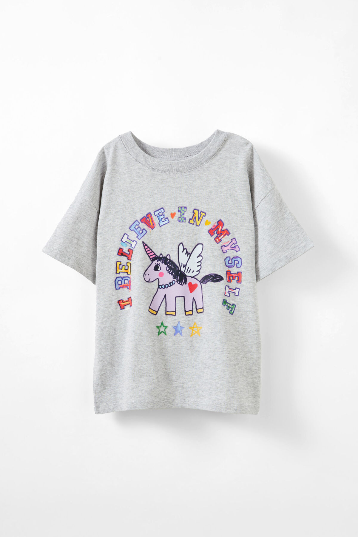 I Scream Colour Drop Shoulder Short Sleeve Tee | Cotton On (US)