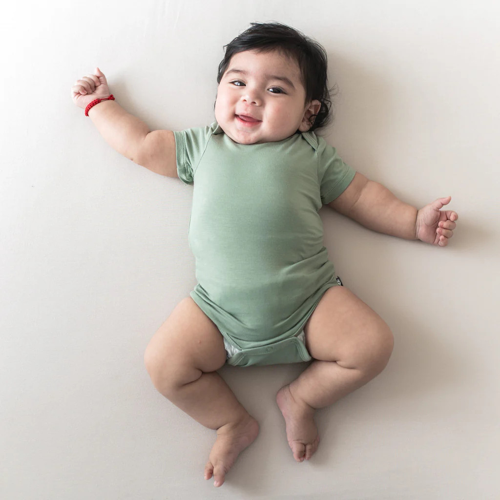 Bodysuit in Thyme | Kyte BABY