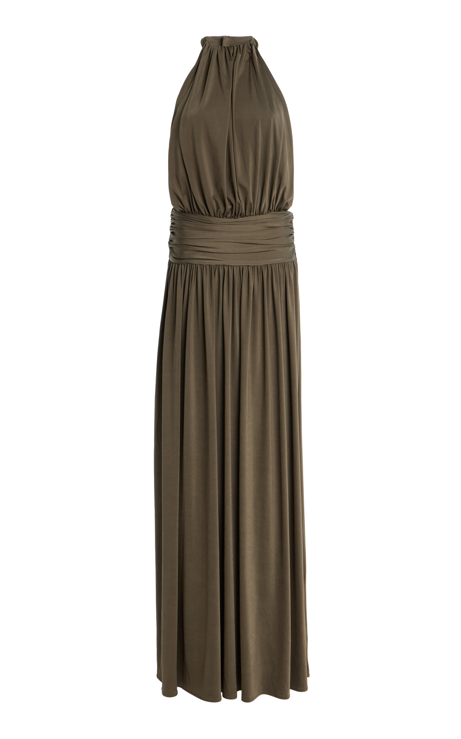 Santina Jersey Maxi Halter Dress | Moda Operandi (Global)