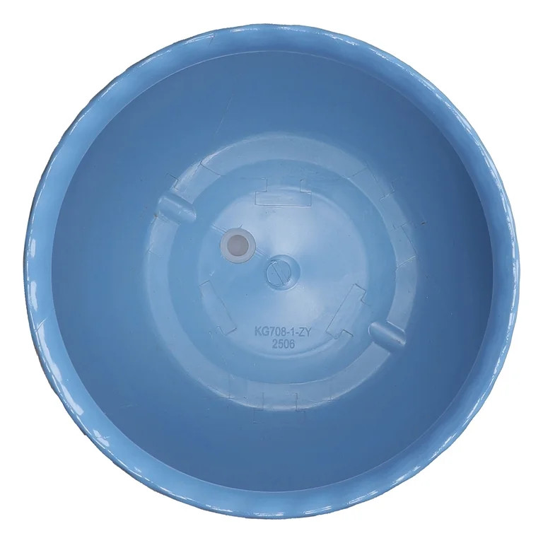 Mainstays Brooke 8" x 8" x 6.5" Round Blue Paradise 100% Recycled Resin Planter | Walmart (US)