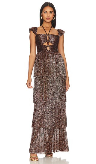 Zendaya Dress in Bronze Ruby | Revolve Clothing (Global)