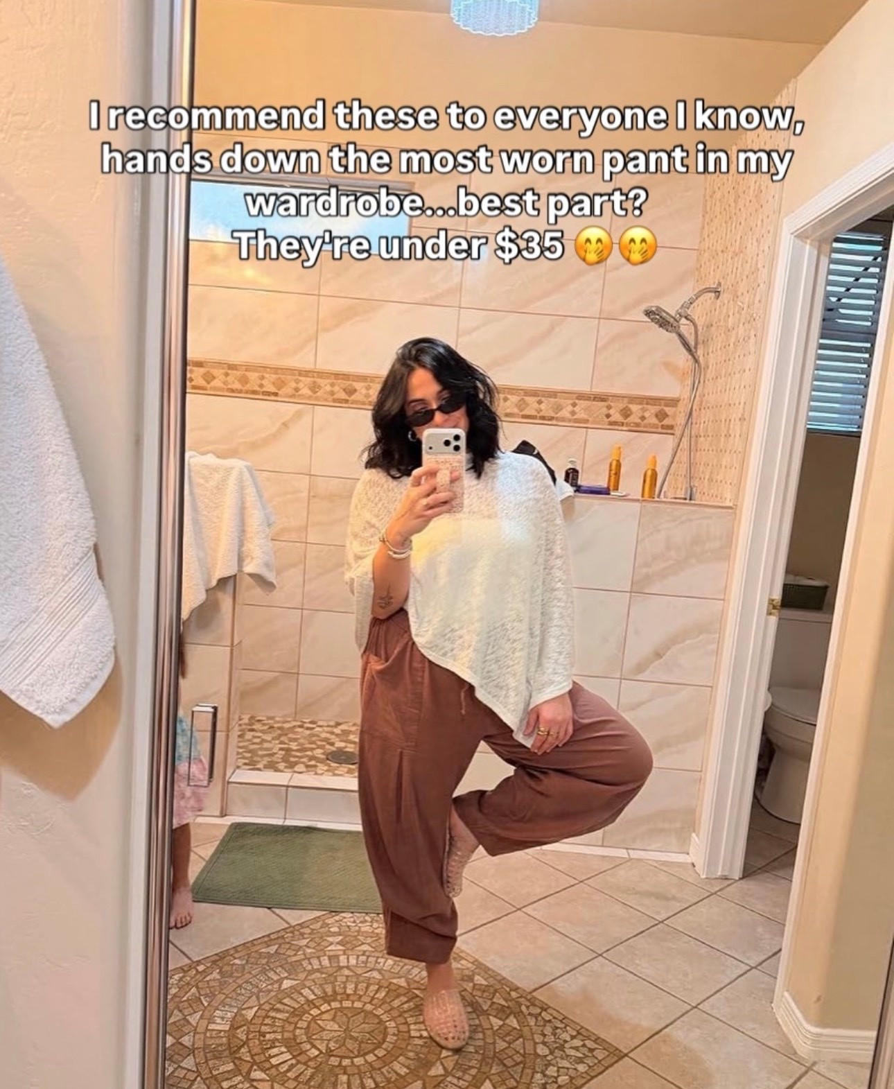 All time fav pants - I have in almost every color at this point! You need! Size M (they run big)

#LTKSeasonal #LTKMidsize #LTKmomlife