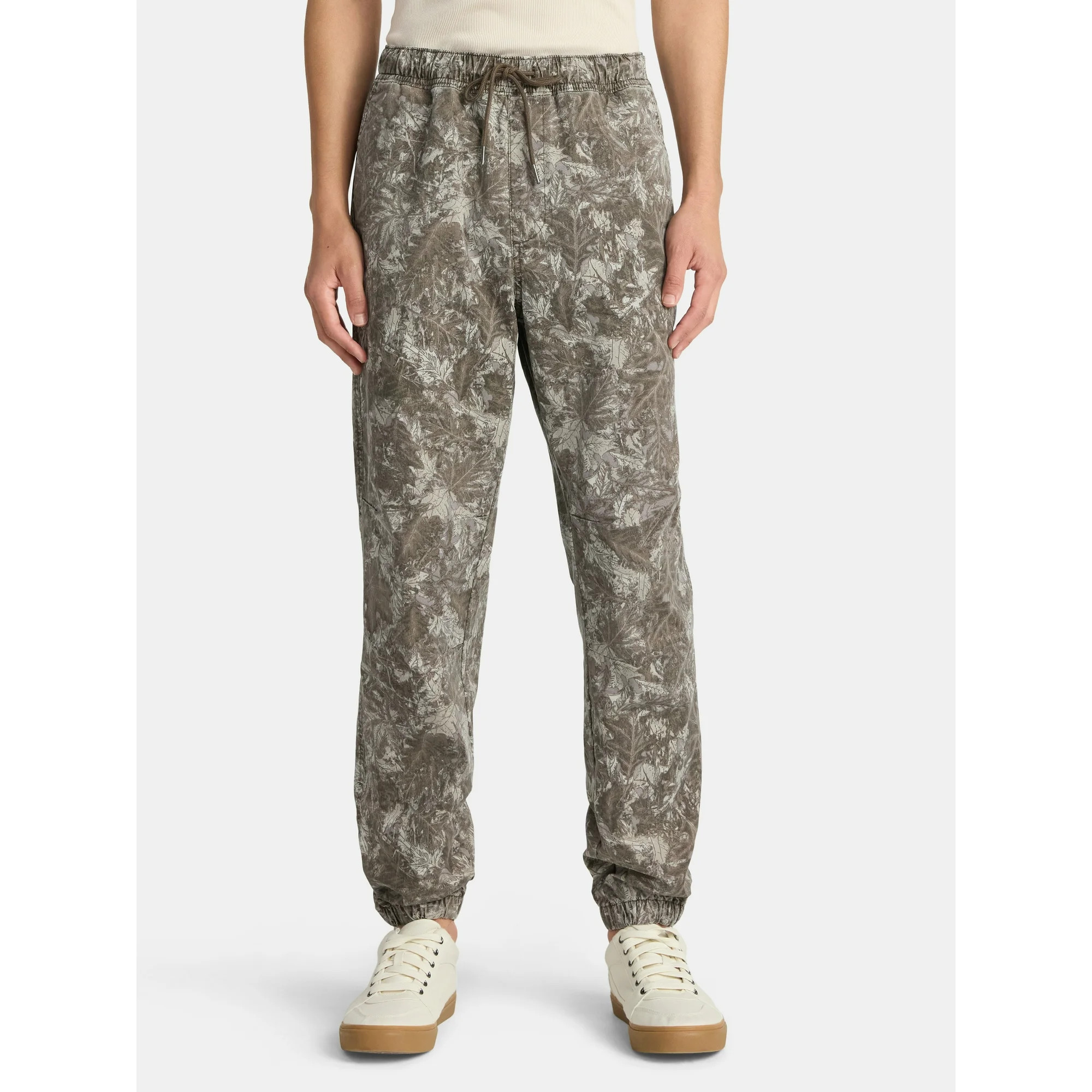 No Boundaries Twill Jogger Pants, Men's XS-5XL | Walmart (US)