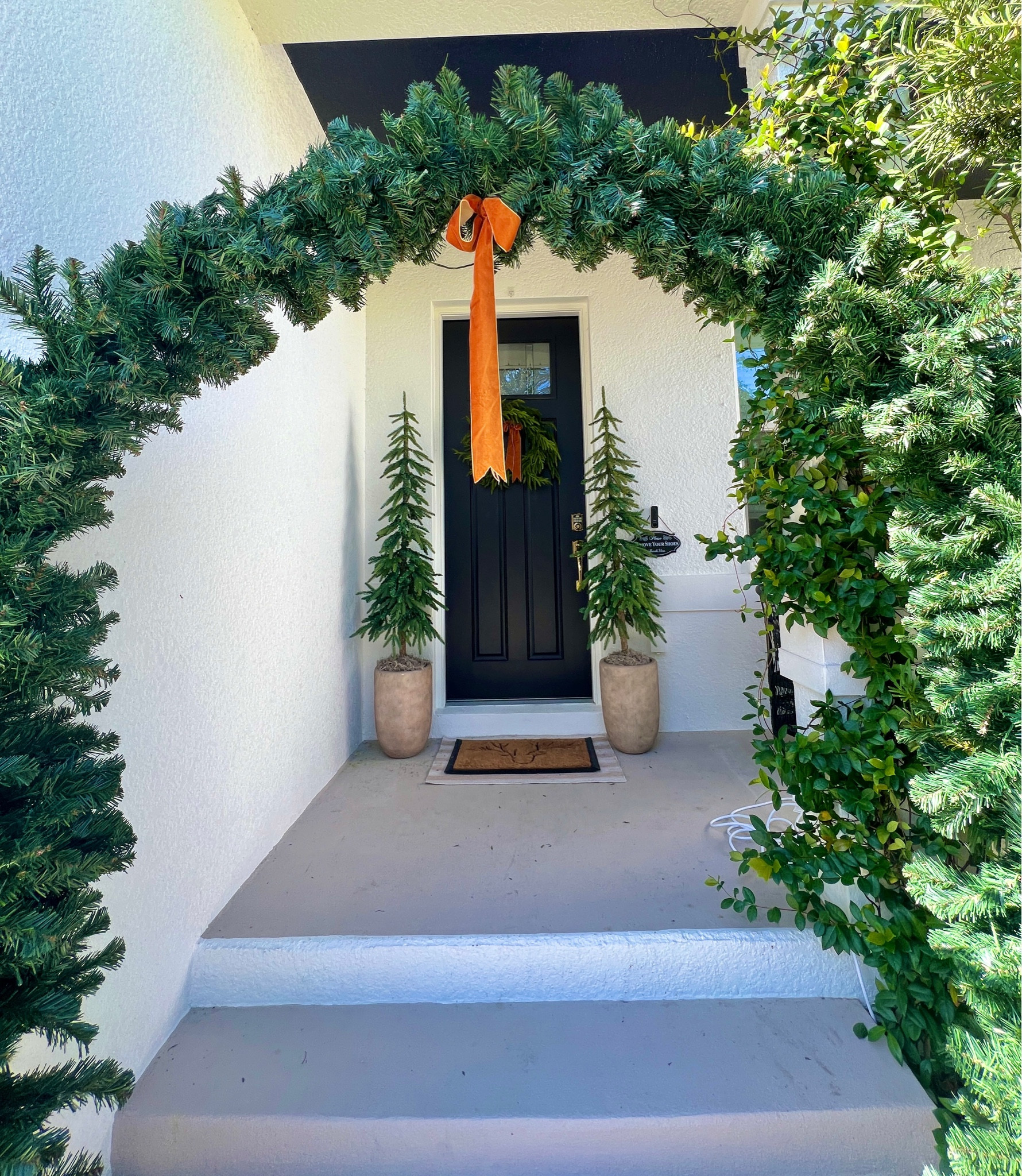 New arch is up!  Love the new addition this year for the walkway. 

New Vision Home
Holiday decor 
#christmasdecor #holidaywreath

#LTKSeasonal #LTKHoliday #LTKHome